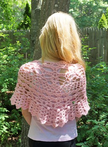 Mercedes Convertible Wrap - Amanda Schaefer Crochetier - Free Crochet Patterns