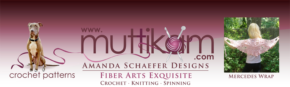 Muttikam Amanda Schaefer Fiber Arts - Crochet Patterns - Mercedes Wrap