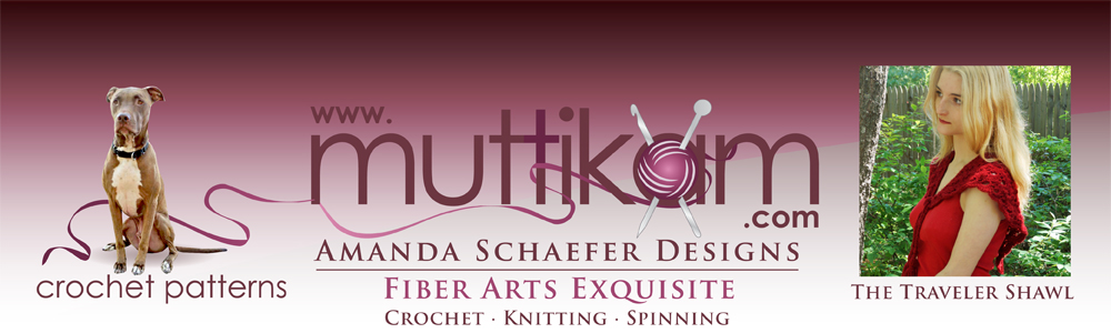Muttikam Amanda Schaefer Fiber Arts - Crochet Patterns - The Traveler Shawl