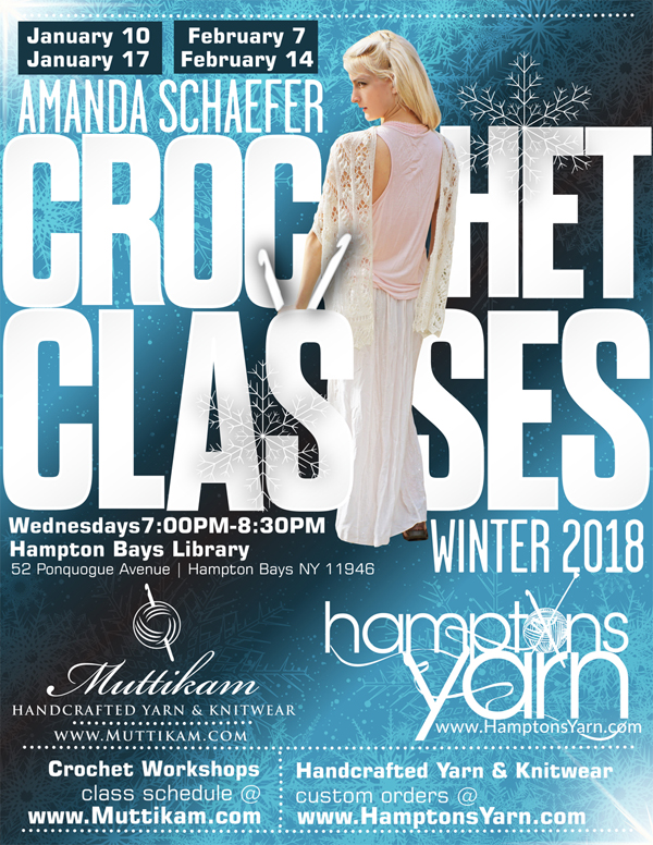 Crochet Classes with Amanda Schaefer