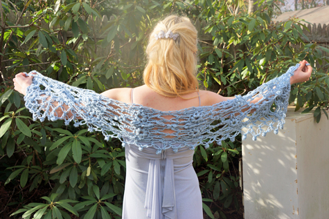 River Lily Shawl by Amanda Schaefer